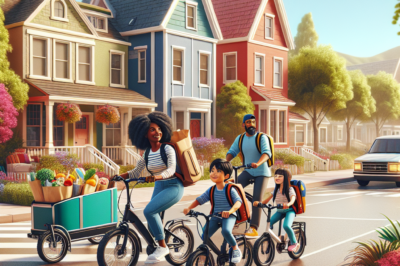 City Safe Lanes for Family Cargo E-Bikes